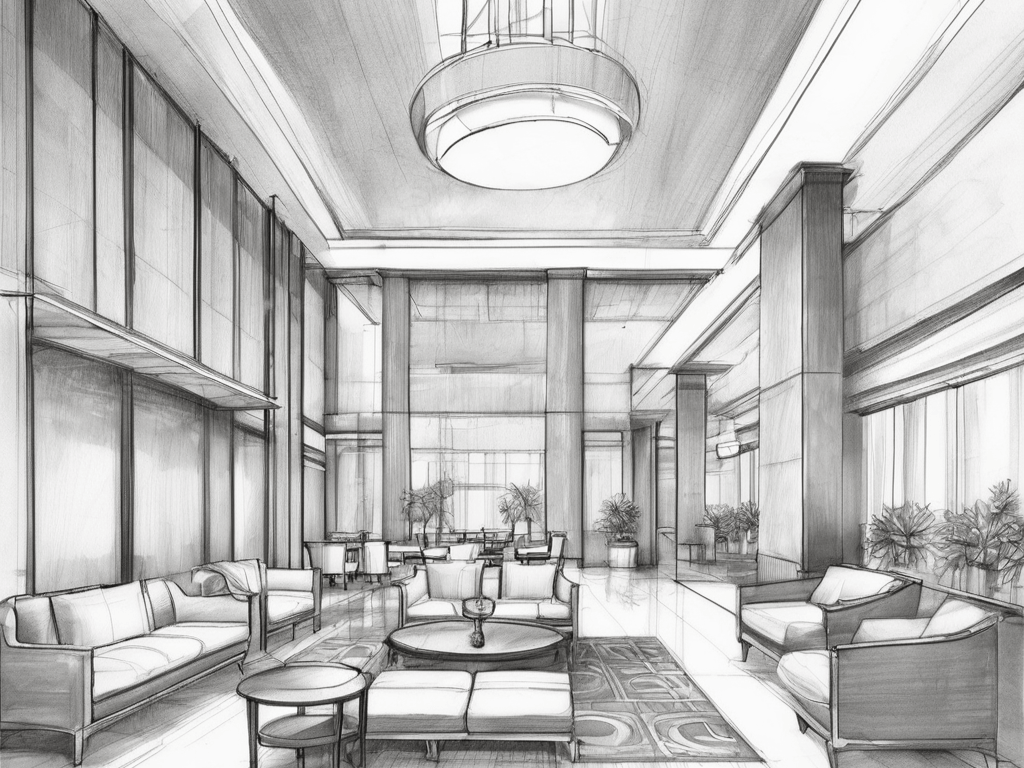 Before: Interior design software result