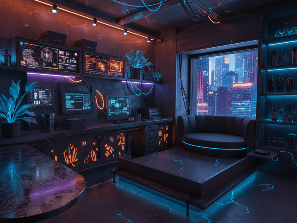 AI interior render example 4